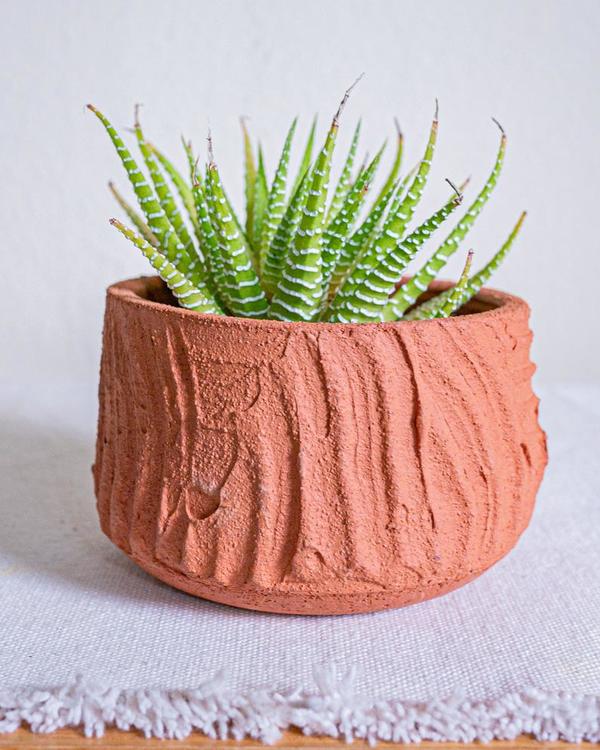 Forth and Nomad Frosting Planter Duo - Terracotta Forth and Nomad Frosting Planter Duo - Terracotta