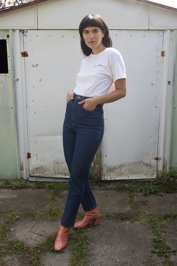 Iris Denim Whatta Man Jeans - Dark Blue