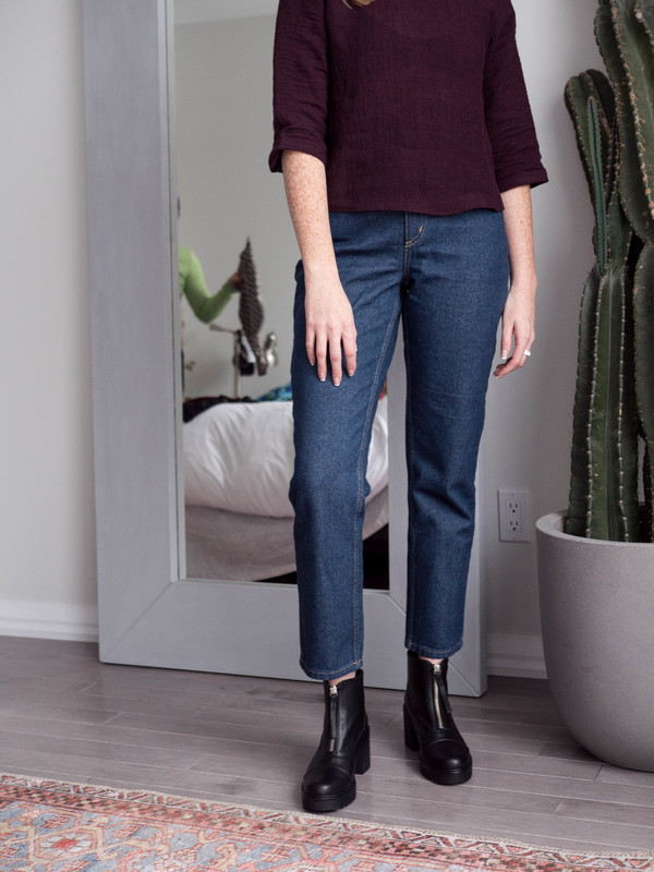 Iris Denim Whatta Man Jeans - Dark Blue