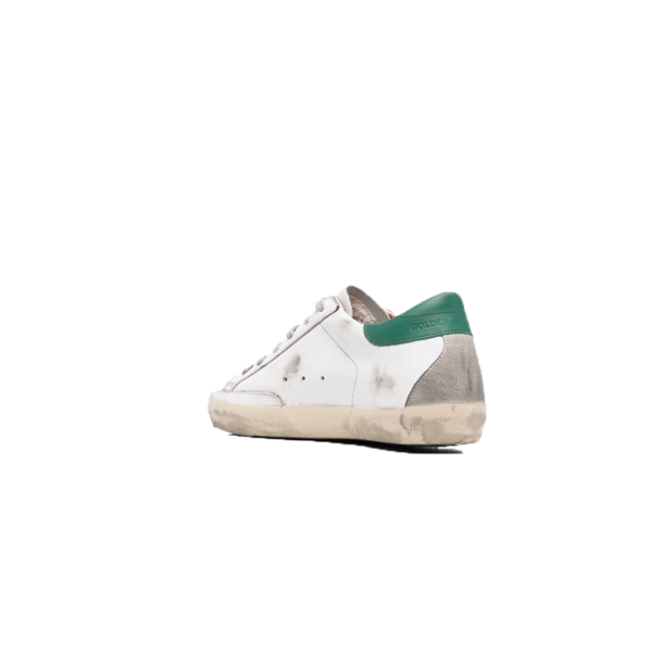 Golden Goose Super-Star Leather Ice/Green Women GWF00102