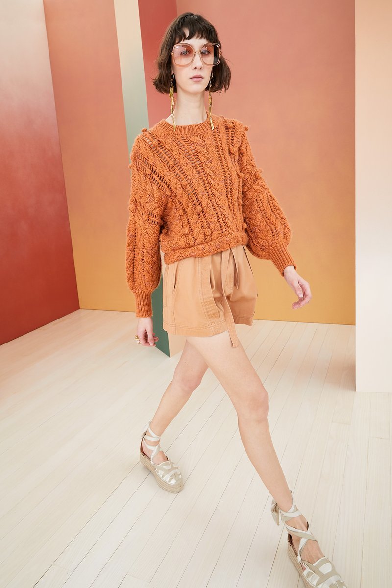美品 ウラ ジョンソン Ulla Johnson ニット セーター アルパカ 無地 トップス レディース S レッド Ulla Johnson Caterina Pullover | Garmentory