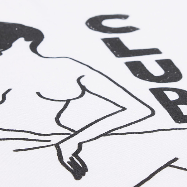 BY PARRA S-CLUB T-SHIRT / WHITE BY PARRA S-CLUB T-SHIRT / WHITE