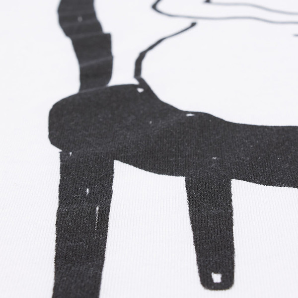 BY PARRA S-CLUB T-SHIRT / WHITE BY PARRA S-CLUB T-SHIRT / WHITE