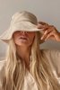 Araminta James Terry Bucket Hat - Biscuit - Thumbnail 1