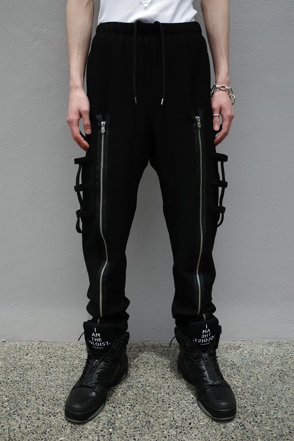 TAKAHIROMIYASHITA The Soloist. Bondage Jogger Front Zipper