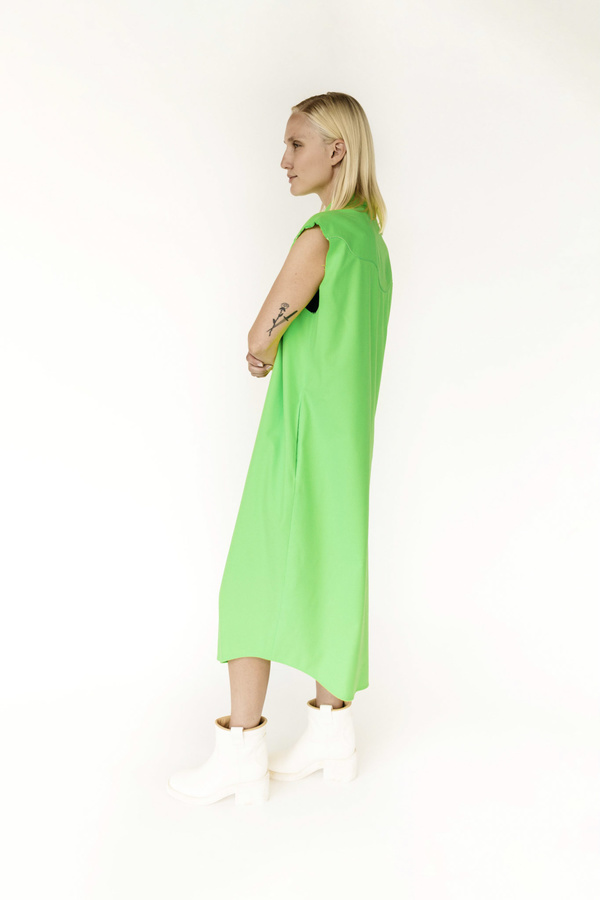 neon green shirt dress Impression main image 0