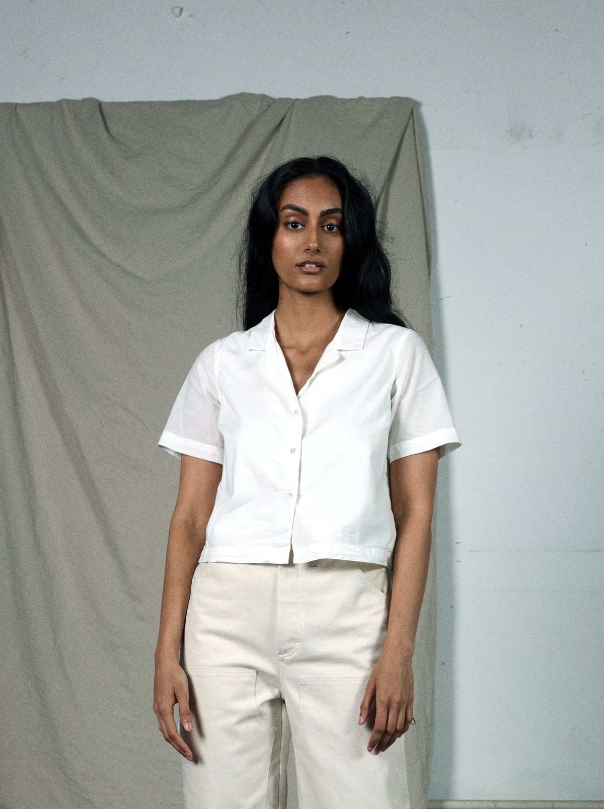 Bowling Shirt - Eggshell - Image 1 of 6