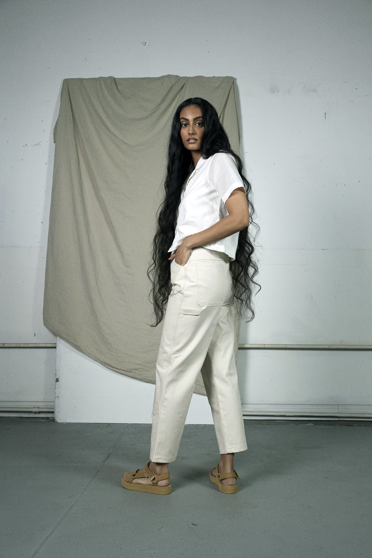 Marvin Ruby Park Pant - Natural - Image 2 of 4