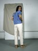 Marvin Ruby Quilted Park Pant - Natural - Thumbnail 3