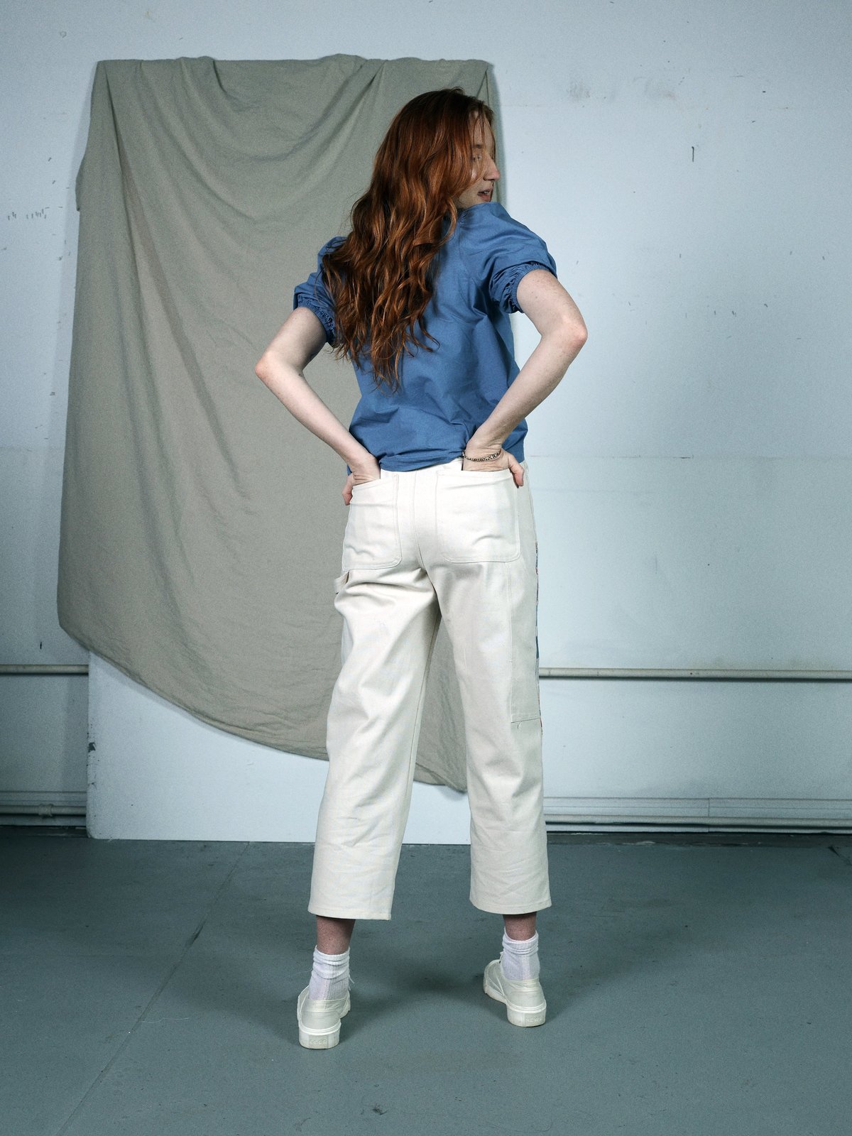 Marvin Ruby Quilted Park Pant - Natural - Image 6 of 7