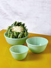 Mosser Glass Jadeite Milk Glass Mixing Bowl Set of 3 - Jadeite - Thumbnail 2
