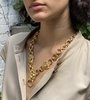  Vintage Doorknocker Necklace - Gold Tone  - Thumbnail 1