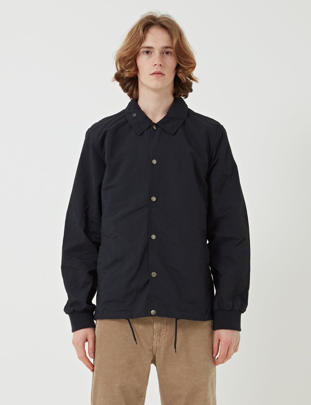 Barbour Reel Casual Coach Jacket - Navy Blue | Garmentory