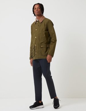 Barbour Washed Bedale (sl) Jacket - Green | Garmentory