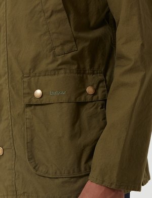 Barbour Washed Bedale (sl) Jacket - Green | Garmentory