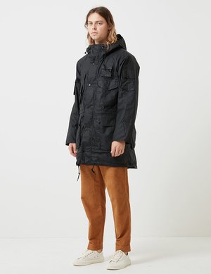Barbour x Engineered Garments Parka (Wax) - Black | Garmentory