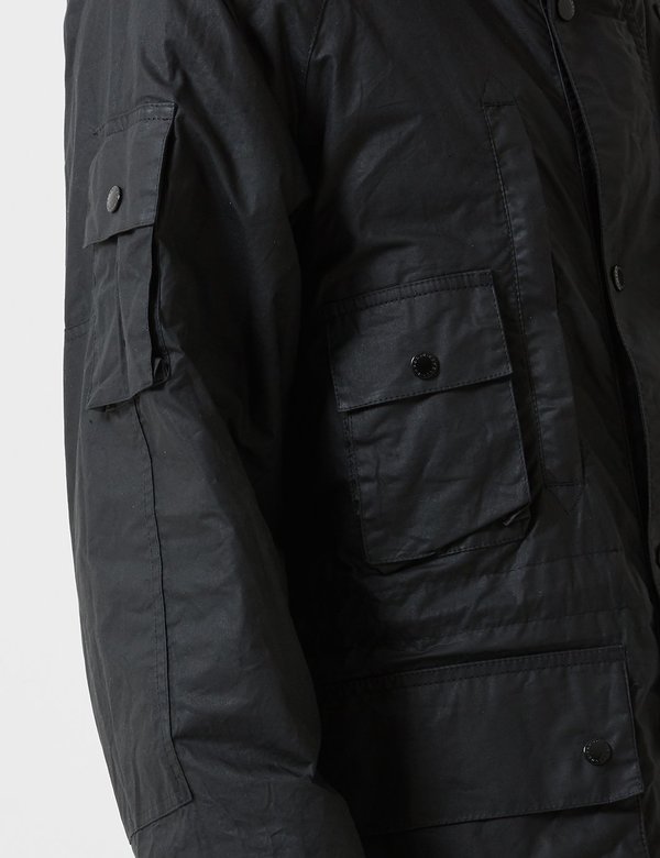 Barbour x Engineered Garments Parka (Wax) - Black | Garmentory