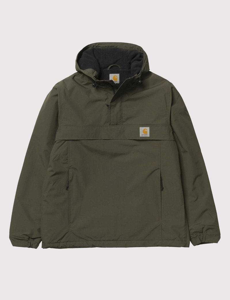 Carhartt WIP NIMBUS PULLOVER jacket Lサイズ Carhartt Wip Nimbus Two Tone Hooded Pullover Red Navy Goji
