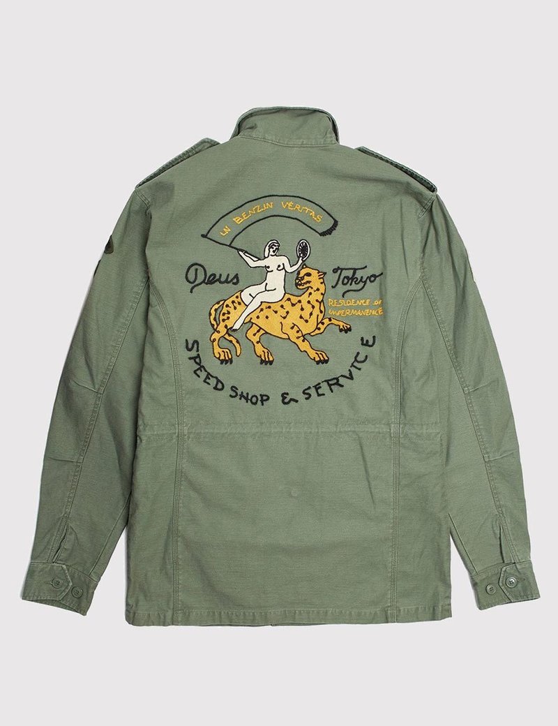 Deus Ex Machina Land M65 Jacket - Army Green | Garmentory
