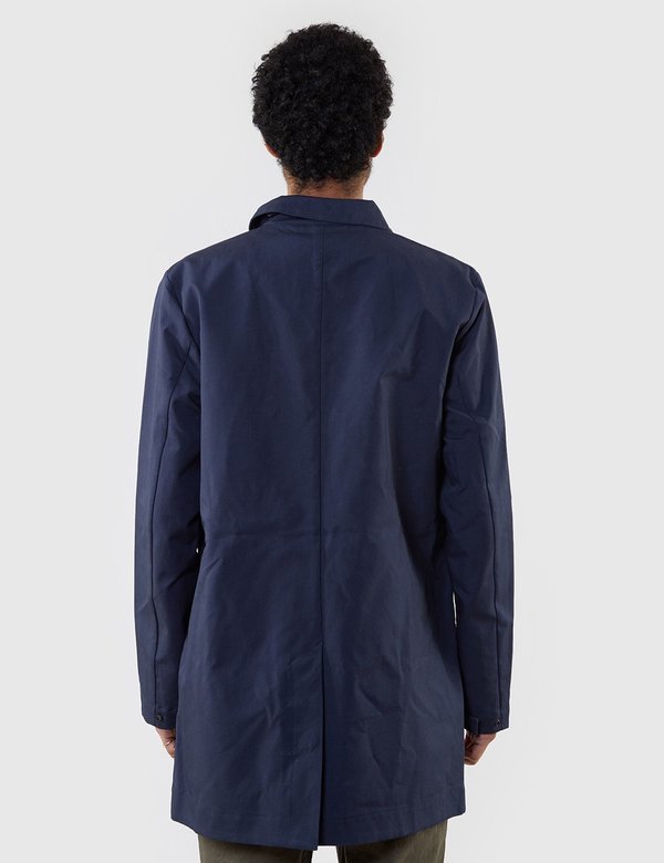 Norse Projects Thor Trench Coat (Cotton) - Dark Navy | Garmentory