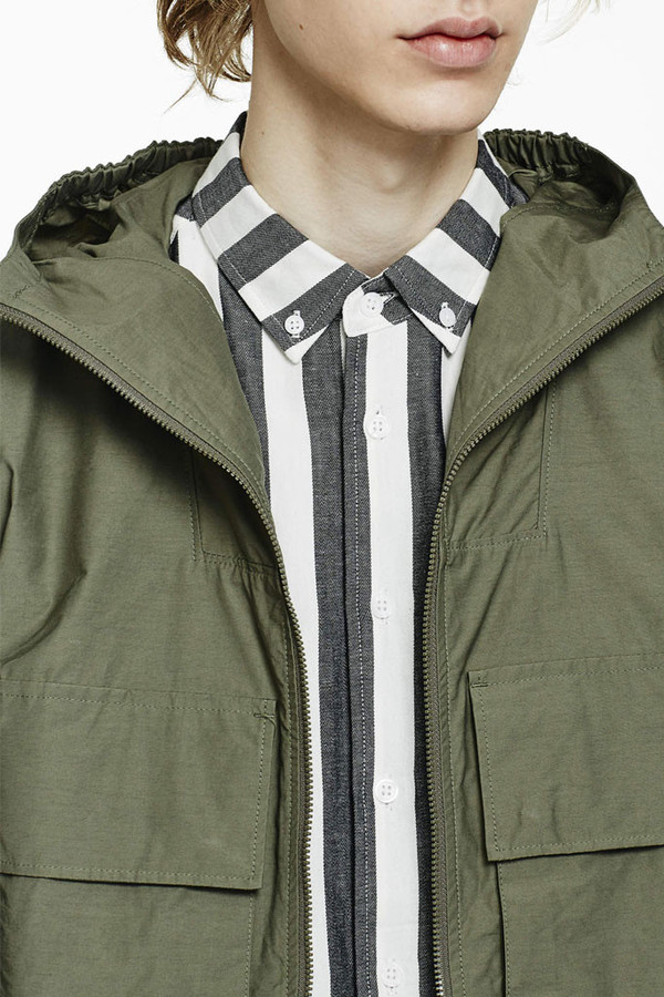 Saturdays Surf NYC Travis Windbreaker | Sage | Garmentory