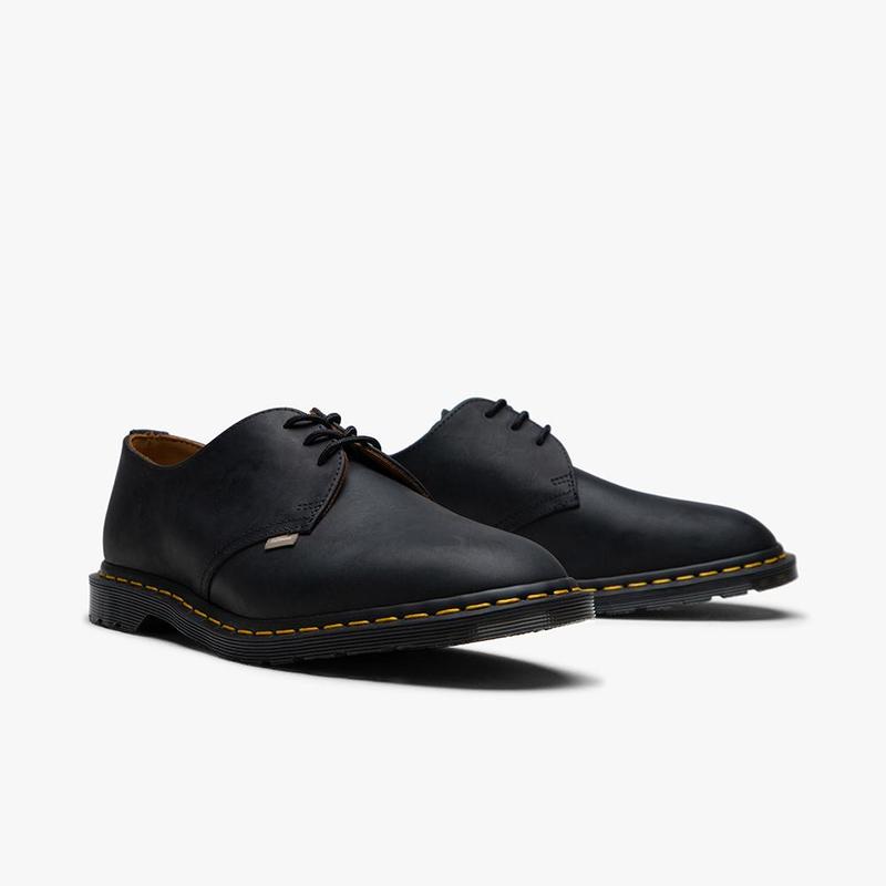 Dr.Martens × JJJJound ARCHIE II Archie II JJJJound Crazy Horse Leather Lace Up Shoes in Dark Brown