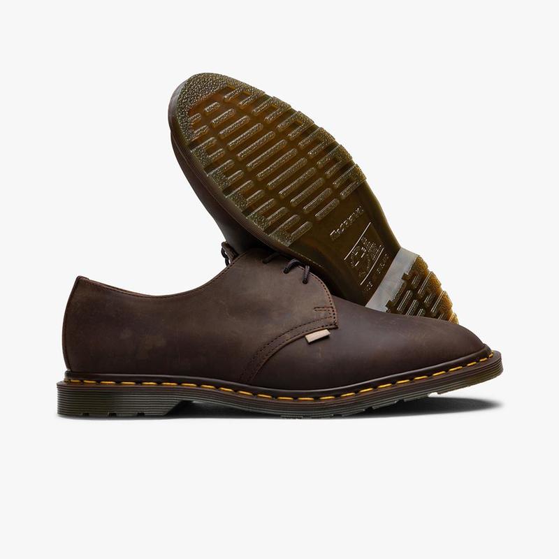 Dr. Martens x JJJJound Archie II Shoes Dark Brown/Crazy Horse