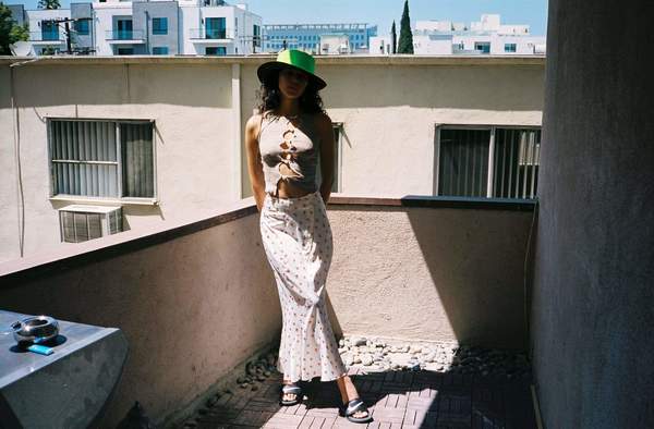 スカート yuhan wang Red Rose Skirt white Yuhan Wang Red Rose Skirt - WHITE | Garmentory