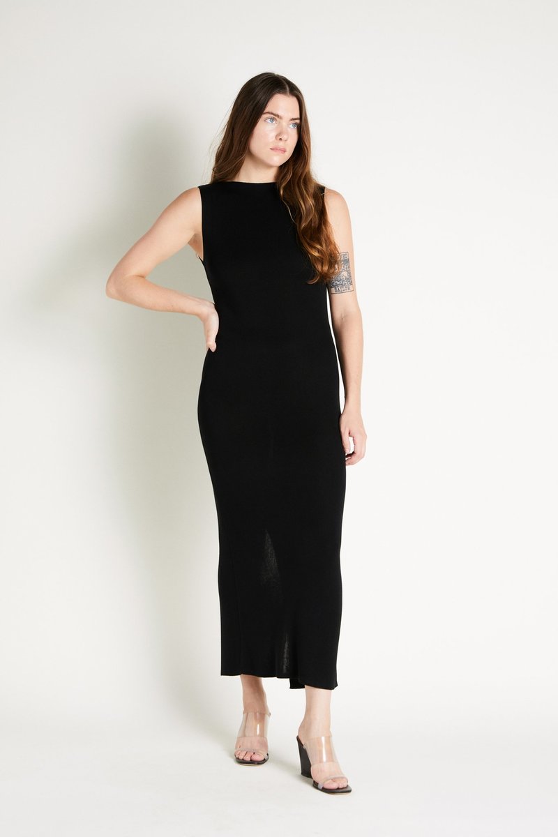 St. Agni Vas Knit Dress - Black St. Agni Vas Knit Dress - Black