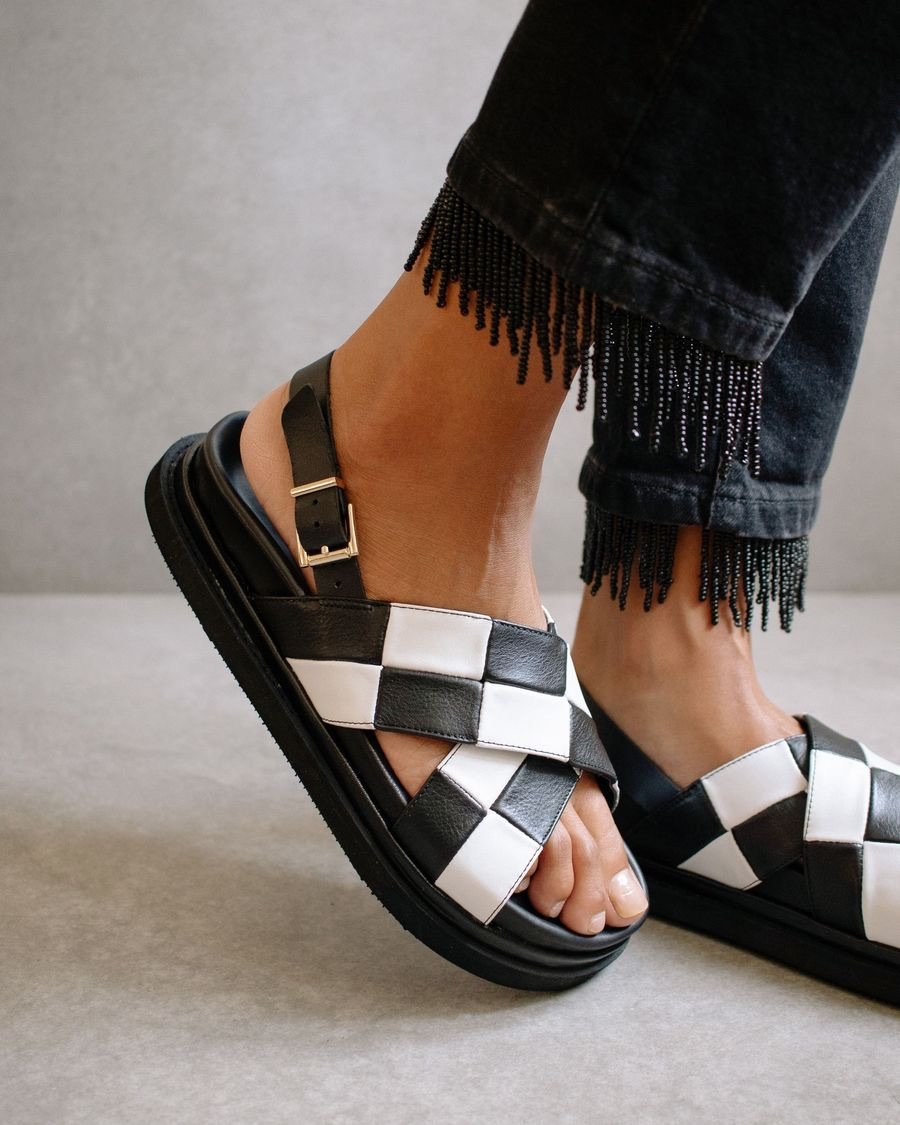 alohas marshmallow scacchi black & white