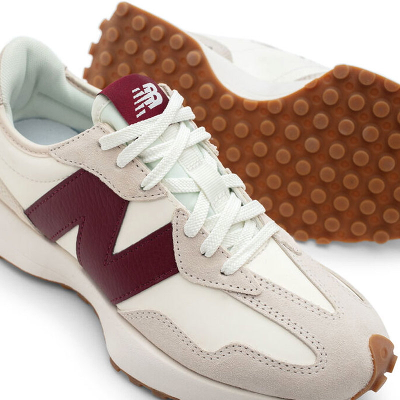 New Balance 327KA Womens sneakers Burgundy/White