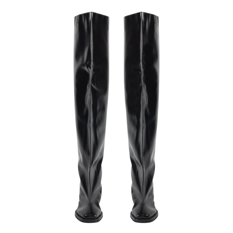 靴 Y/project tubular boots Y/project Tubular Boot - Black | Garmentory