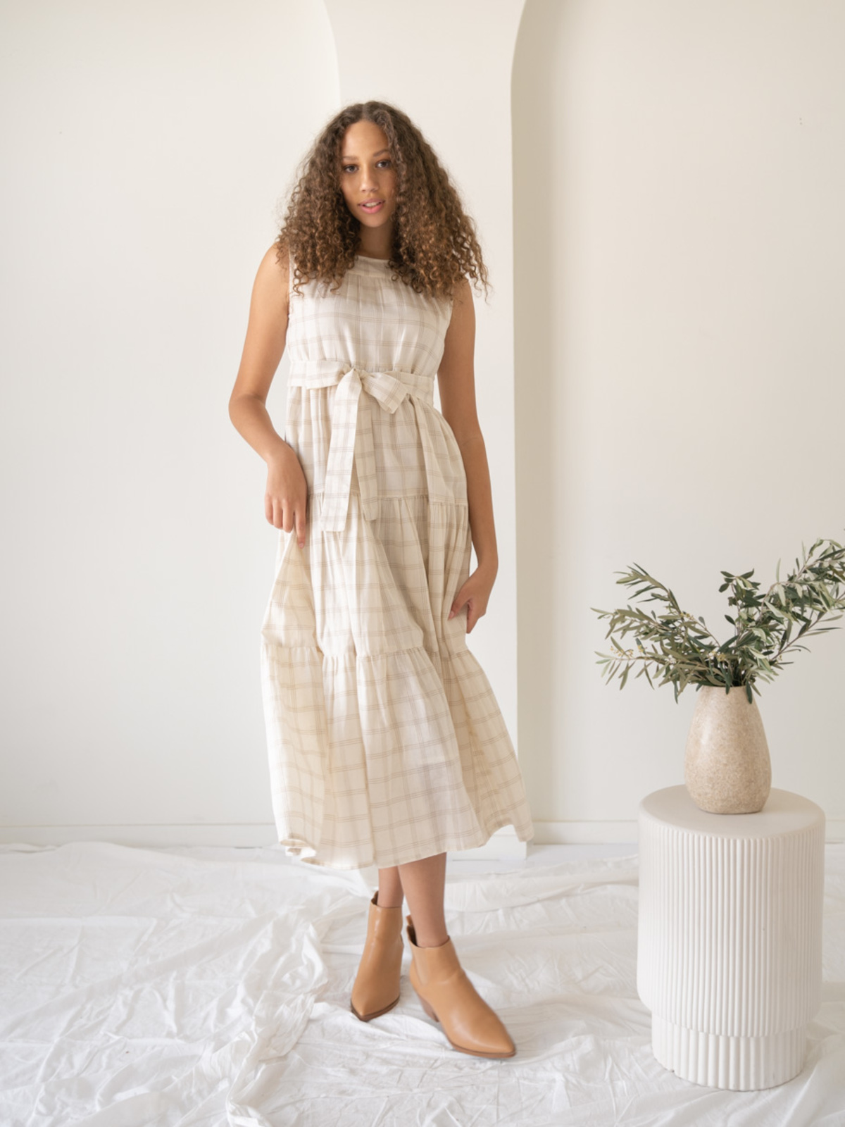 chinese dress ladies Tempany Tiered Bustier Maxi Dress