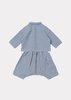 Kids Caramel Rossi Baby Set - Blue Check - Thumbnail 2