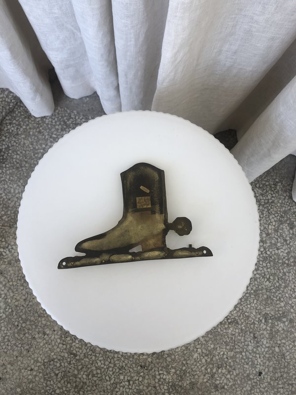 vintage BRASS BOOT HOOKS Brass Garmentory