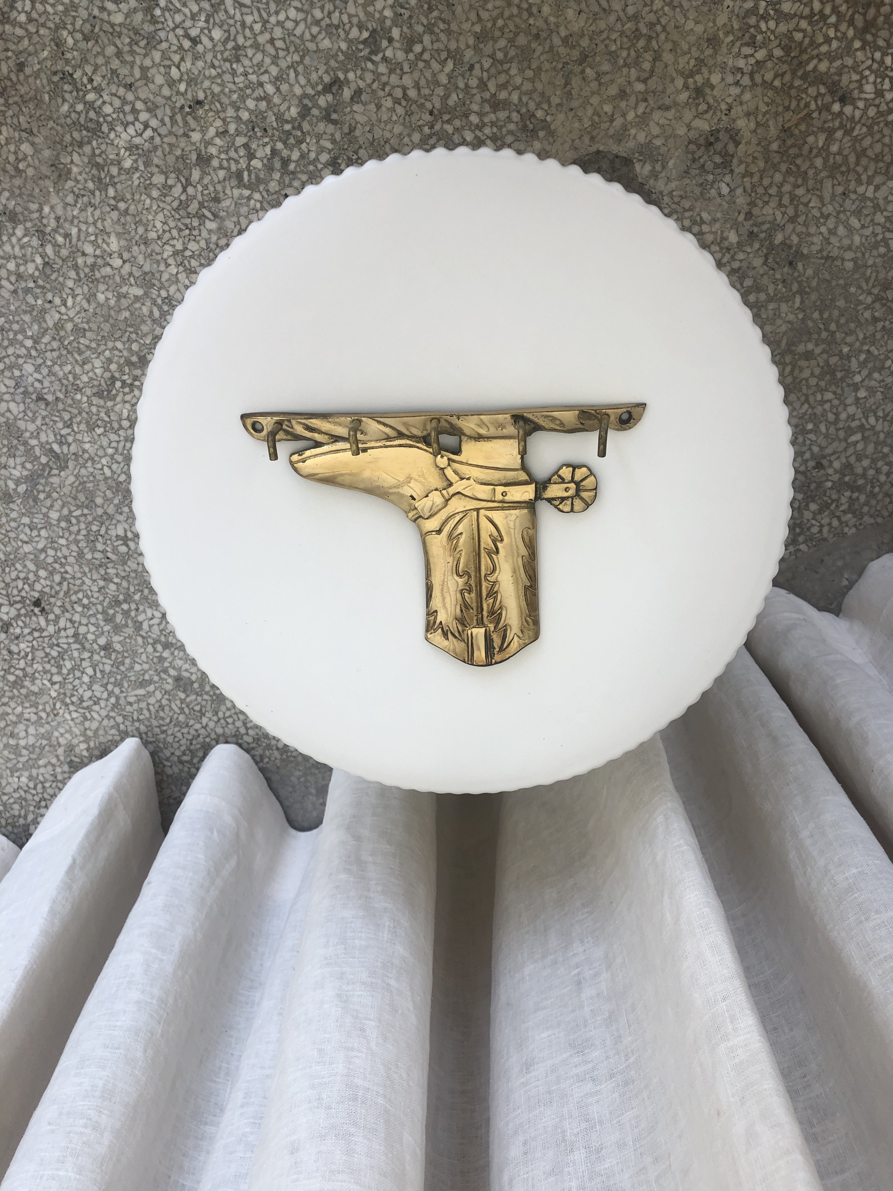 vintage BRASS BOOT HOOKS Brass Garmentory