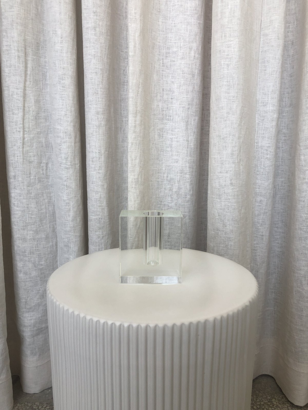 Vintage GLASS CUBE BUD VASE Garmentory