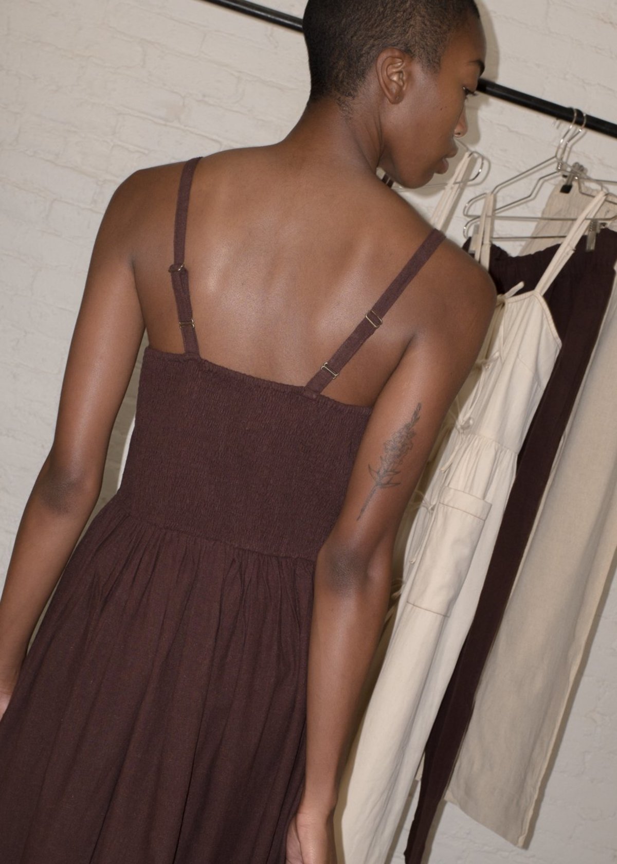 Ajaie Alaie Candor Dress - Cocoa - Image 2 of 5