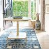 Dash and Albert Big Sur Woven Rug - Ivory/Indigo - Thumbnail 4