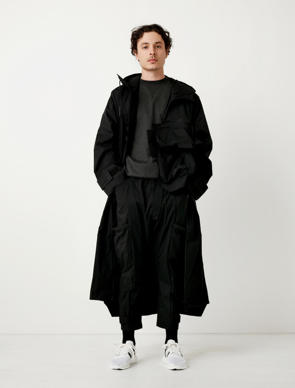Y-3 Minimalist NLN Coat Black | Garmentory
