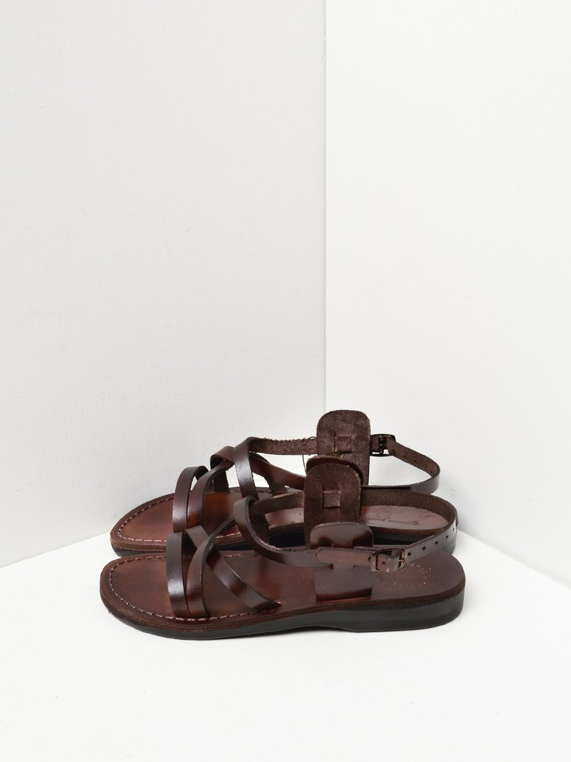 Jerusalem Sandals TZIPPORA BROWN Garmentory