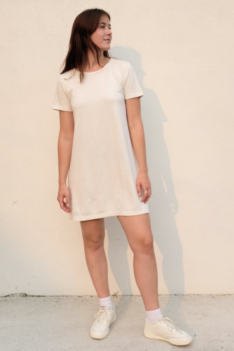 knee length dresses for ladies Daphne Dress | Jungmaven Hemp Clothing & Accessories main image 1