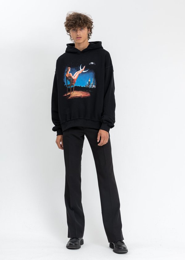 MISBHV Blue Moon Hoodie sweater - black | Garmentory