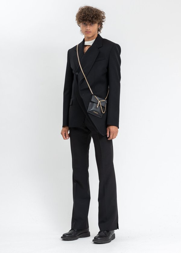 ＄*＄様 最終価格 Y/project blazer tailored xs Y/project Classic Twisted Lapel Blazer - black | Garmentory