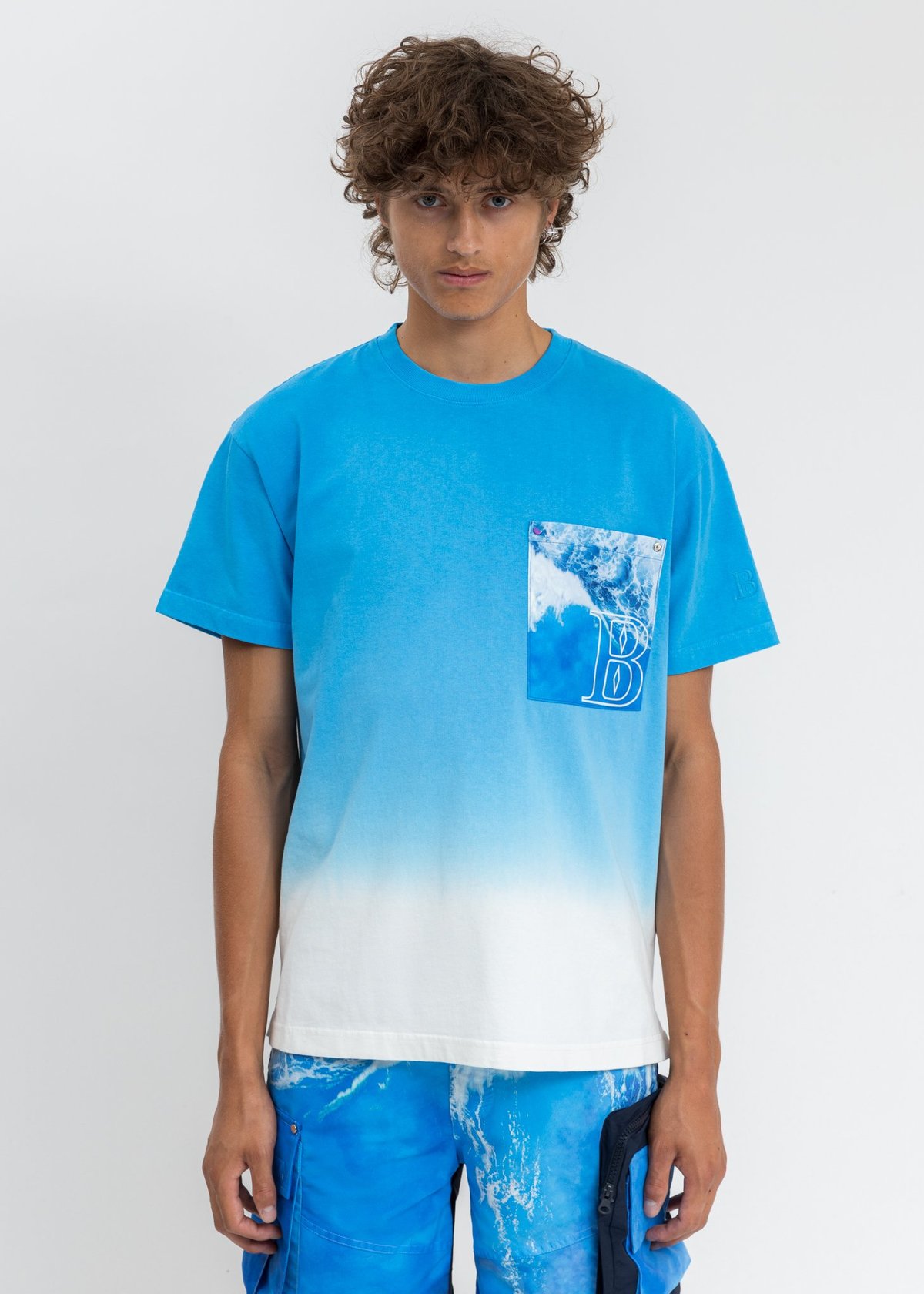 Blue Pocket T-Shirt - Image 2 of 5