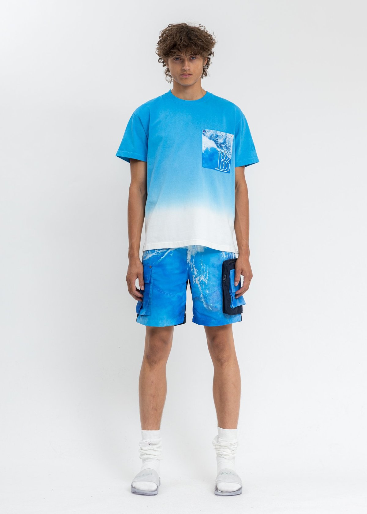 Blue Pocket T-Shirt - Image 1 of 5