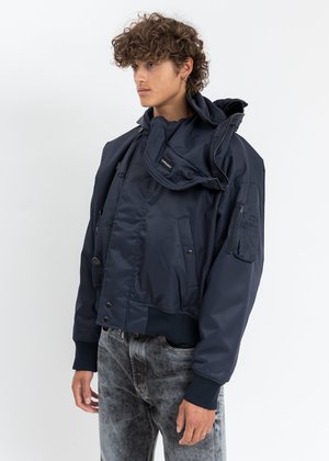 Y/project Split Bomber Jacket - Navy | Garmentory