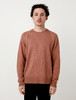 Our Legacy Raglan Roundneck Moth Raspberry Linen - Thumbnail 1