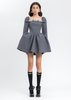 Shushu/Tong Waist Dress - Grey - Thumbnail 1
