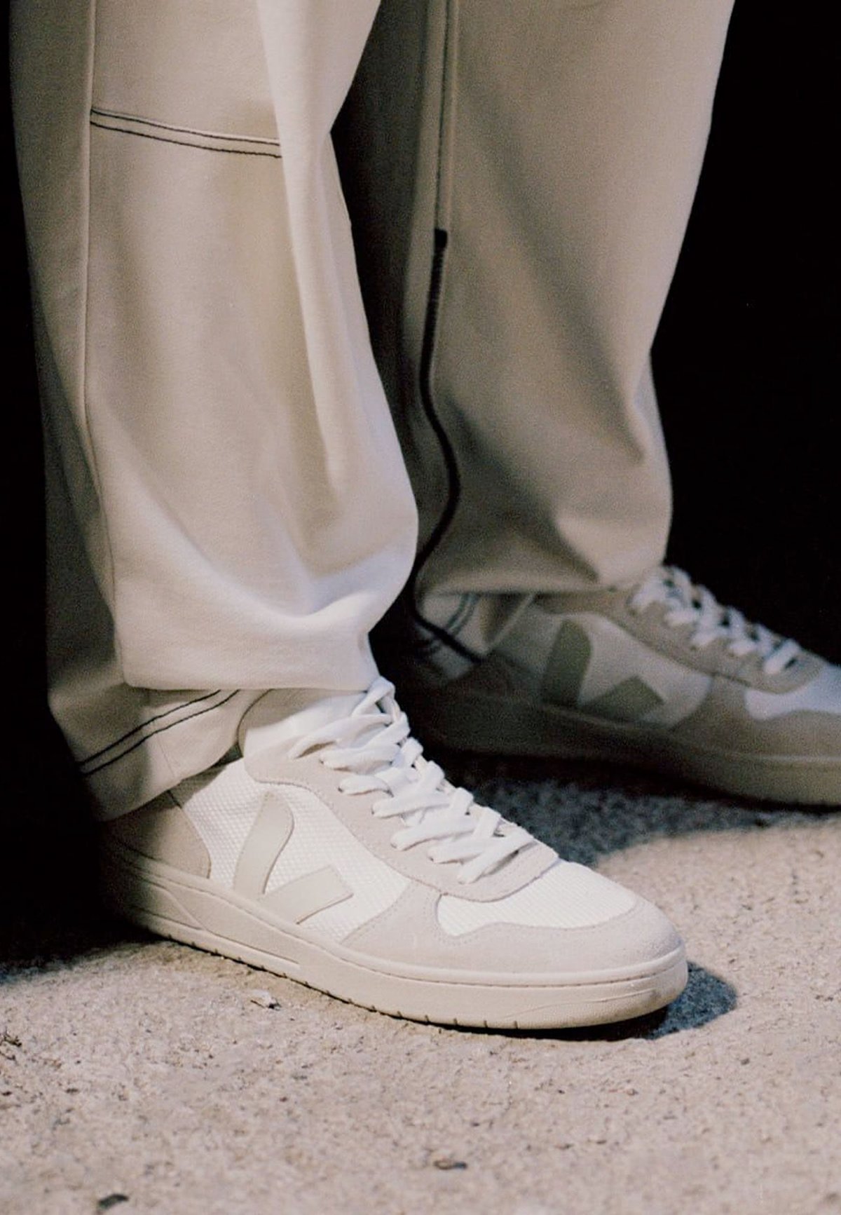 【VEJA】V10 Mesh Sneakers White Pierre VEJA-V10-B-Mesh-sneakers---